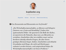 Tablet Screenshot of kopfzeiler.org
